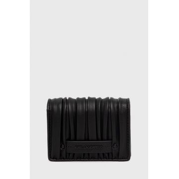 Karl Lagerfeld portofel femei, culoarea negru