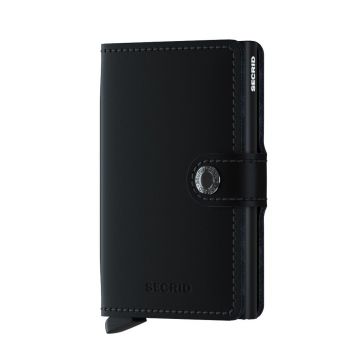 Secrid portofel de piele MM.Black-Black
