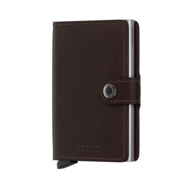 Secrid portofel de piele M.Dark.brown-Dark.brown