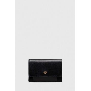 By Malene Birger portofel de piele femei, culoarea negru