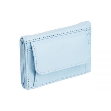 Portmoneu Bleu cu Compartiment pentru Marunt