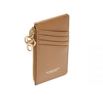 Portmoneu Camel cu Accesoriu de Pindere si Compartiment Interior