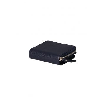 Portofel de piele cu aspect texturat 25587