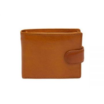 Portofel Louis Camel din Piele cu Capsa