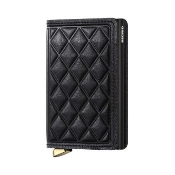 Secrid portofel de piele culoarea negru, SEd-Black