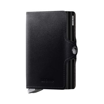 Secrid portofel de piele culoarea negru, TDu-Black