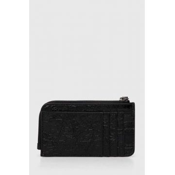 Gianni Chiarini portofel de piele femei, culoarea negru, PF 5085 NPK