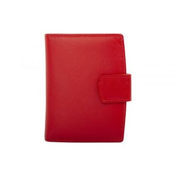 Portofel dama Esme PT1151, piele naturala, Rosu Portofel dama Esme PT1151, piele naturala, Rosu