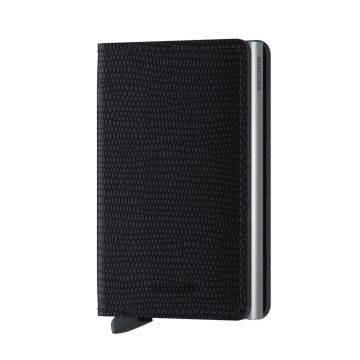 Secrid Portofel de piele culoarea negru