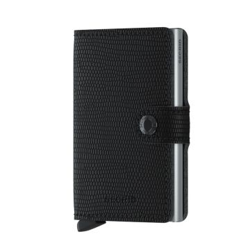 Secrid Portofel de piele culoarea negru
