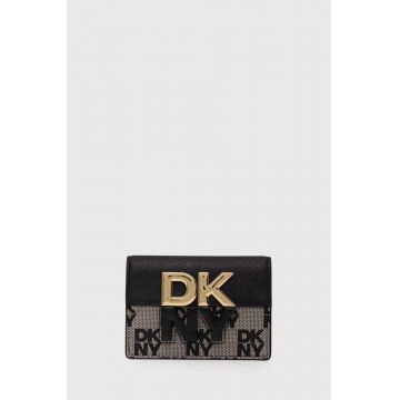 Dkny carcasa cardului culoarea negru, R42ZYE33