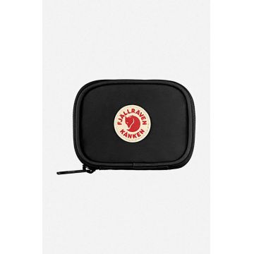 Fjallraven portofel Kanken Card Wallet culoarea negru, F23780.550