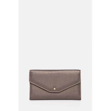 Geox portofel femei, culoarea auriu, D46ZAA-000BU-C1357