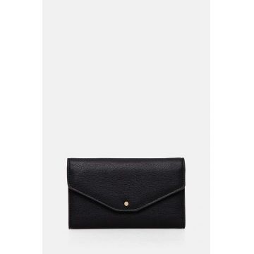 Geox portofel femei, culoarea negru, D46ZAA-000BU-C9999