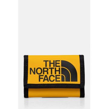 The North Face portofel Base Camp Wallet culoarea galben, NF0A52TH4WP1