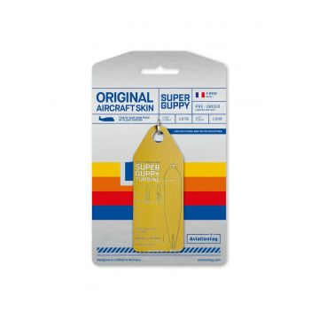 Breloc  Airbus Skylink - Super Guppy - F-BTGV Yellow - Galben
