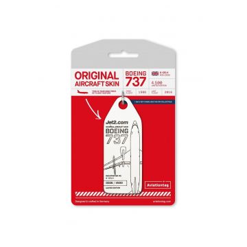 Breloc  Jet2 - Boeing 737 - G-CELH White - Alb