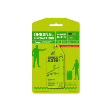 Breloc  S7 - Airbus A319 - VP-BHF - Verde