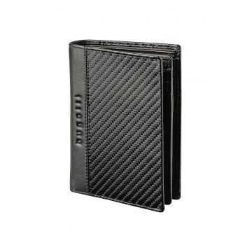 Portofel  Comet - piele neagra - multiple compartimente - protectie RFID Portofel  Comet - piele neagra - multiple compartimente - protectie RFID