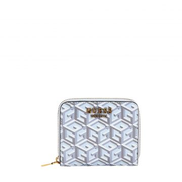 Laurel g cube logo mini wallet