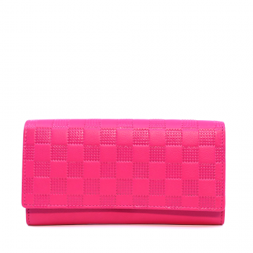 Portmoneu femei Luca di Gioia fuchsia din piele 266DPU3266FU