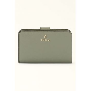 Portofel compact din piele Camelia