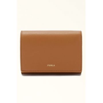 Portofel compact din piele Nuvola