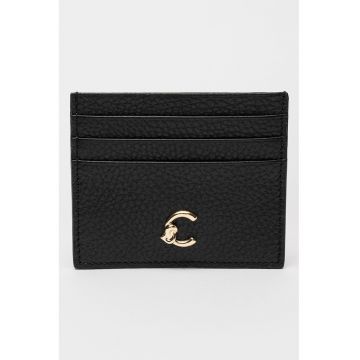 Portofel de piele cu logo C-Me