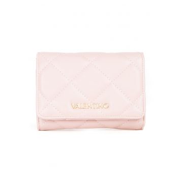 Portofel pliabil cu logo - Roz pastel