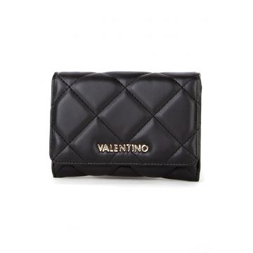 Portofel pliabil cu logo - Negru