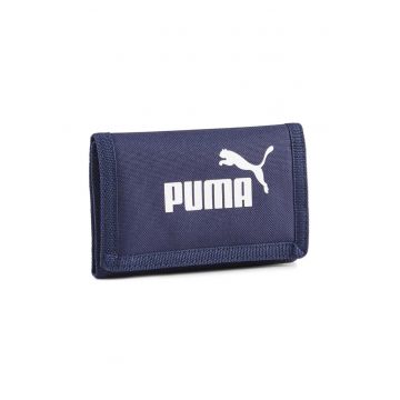 Portofel unisex cu imprimeu logo Phase