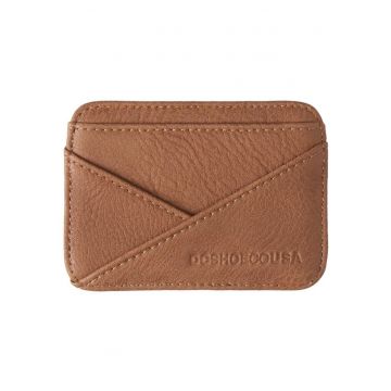 Suport pentru carduri barbati  Stacked - Maro