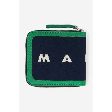 Marni portofel culoarea bleumarin PFMI0050Q0.P4547.ZO104-navy