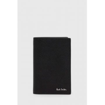 Paul Smith portofel de piele barbati, culoarea negru, M1A-4774-NMISTR Paul Smith portofel de piele barbati, culoarea negru, M1A-4774-NMISTR