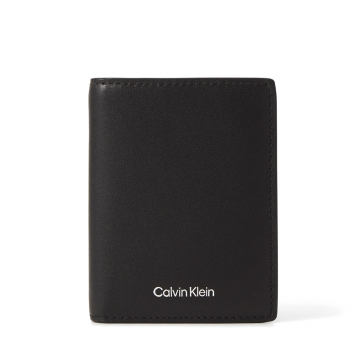 Portcard bărbați CK Calvin Klein negru din piele cu RFID 3109BPU2859N