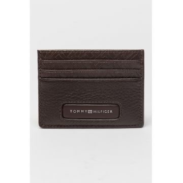 Portcart din piele TH Monogram