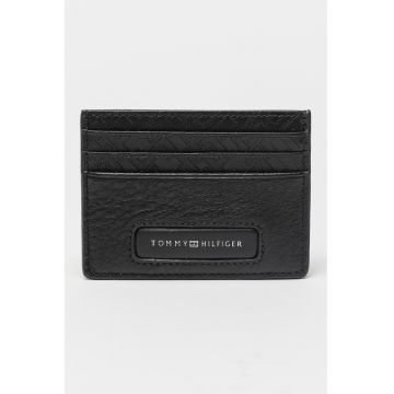 Portcart din piele TH Monogram