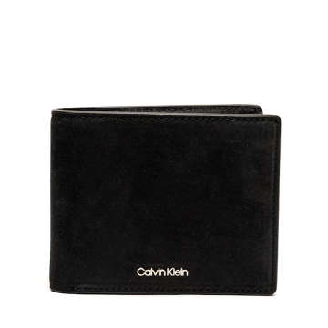 Portmoneu bărbați CK Calvin Klein negru din piele cu RFID 3109BPU2863N