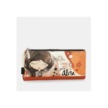 Portofel dama  Alma 40709-906 - protectie RFID
