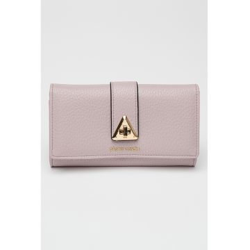 Portofel de piele ecologica cu clapa Lady