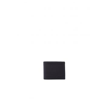 Portofel din piele cu logo
