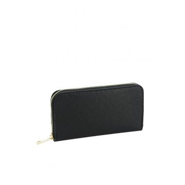 Portofel din piele naturala 8954 07 Negru 13506