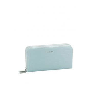Portofel dublu de dama -  DFX3195-3 M0 Albastru deschis 14428