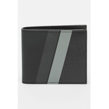 Portofel pliabil cu model colorblock