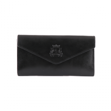 Portmoneu femei Enzo Bertini negru din piele 2641DPU2867N