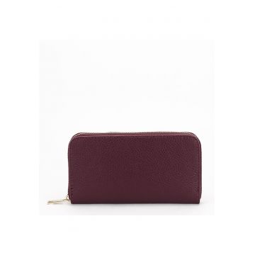 Portofel burgundy din piele naturala 8954 07 Burgundy