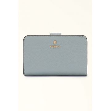 Portofel compact din piele Camelia