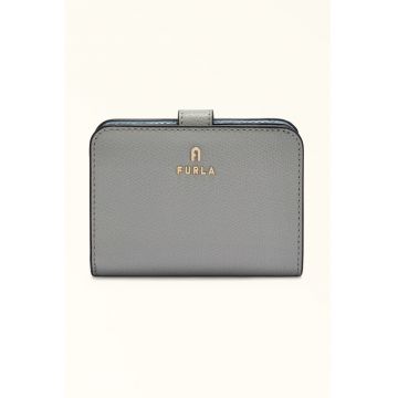 Portofel compact din piele Camelia