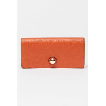 Portofel din piele cu clapa Sfera Continental