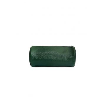 Portfard piele -  Skin - verde - 20 x 9 x 9 cm